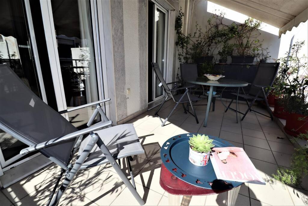 Ferienwohnung Amazing Penthouse In Ambelokipi Athen Exterior foto